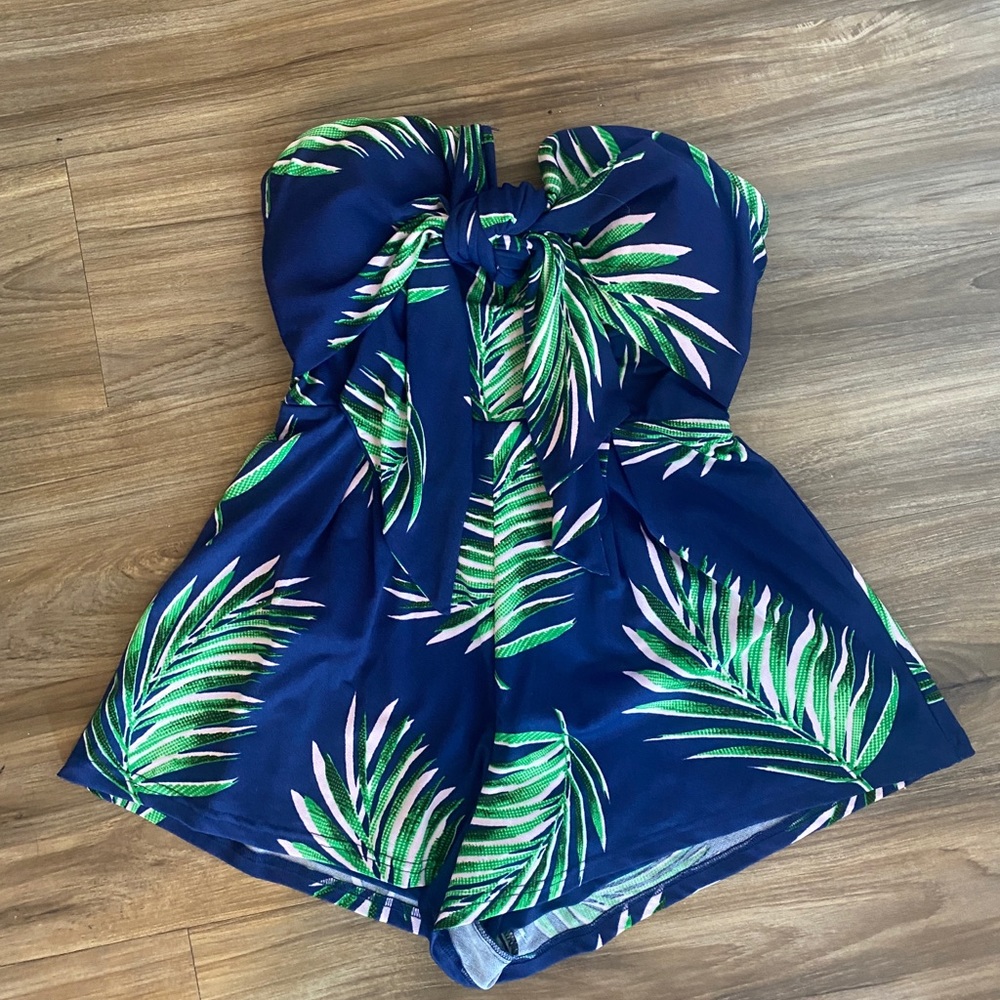 Tropical romper size small